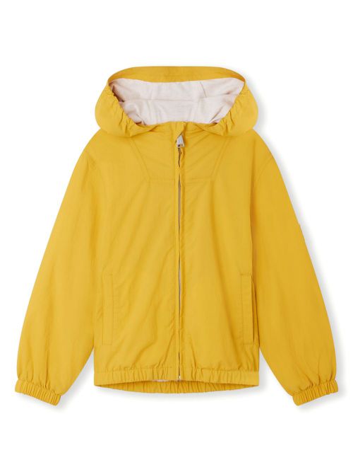 Daiki hooded windbreaker jacket - Yellow