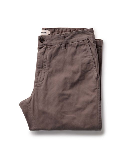 Men's Organic Cotton Straight Foundation Pant in Organic Espresso