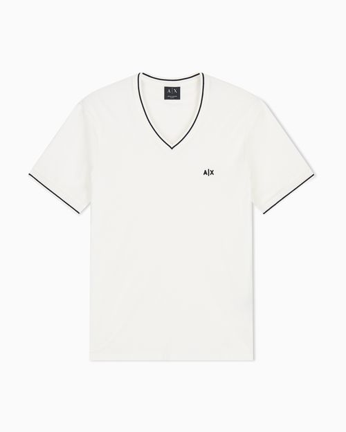 Slim Fit T-shirt in Cotton Jersey