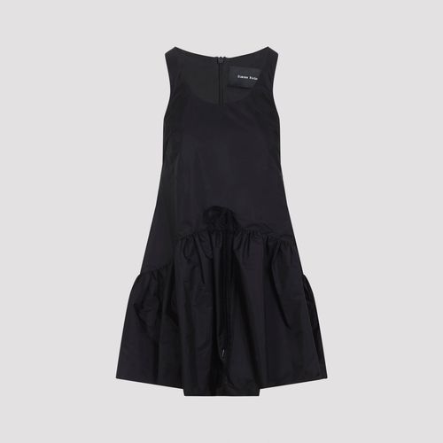Tapered Back Peplum Mini Dress