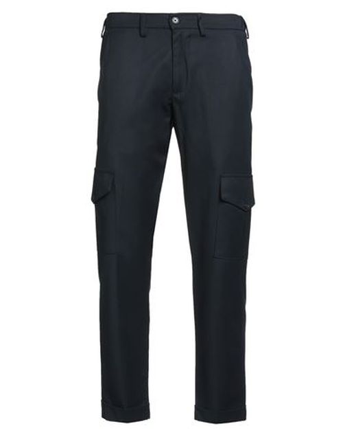 Man Pants Midnight blue Size 28 Polyester, Viscose, Wool, Elastane