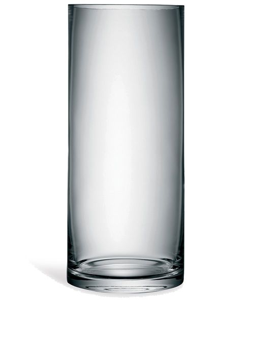 Column medium glass vase - Neutrals