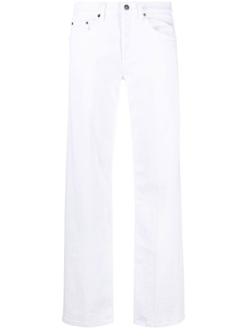 Sara straight-leg jeans - White