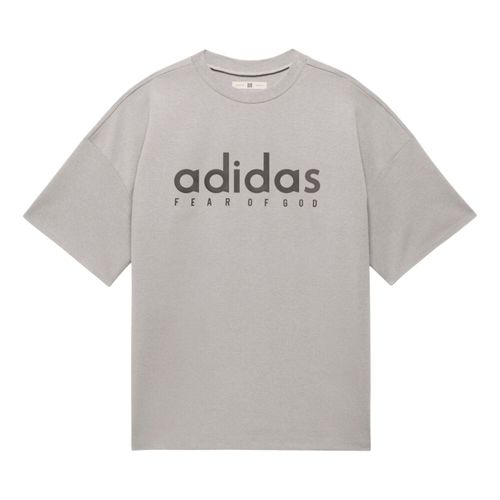 X FEAR OF GOD ATHLETICS Oversized T-Shirt 'Heather Grey'