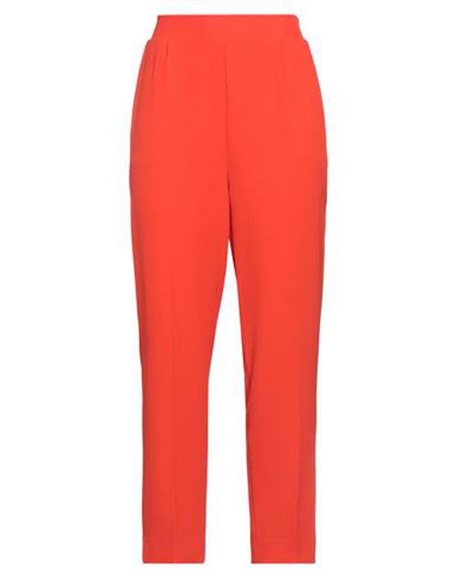Woman Pants Orange Size XL Polyester, Elastane