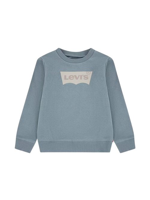 Levi's Kids Pullover 'LVB FRENCH TERRY BATWING PO FELPA' blu chiaro