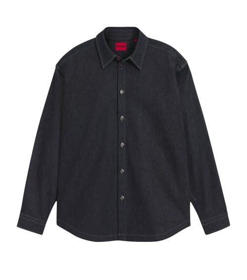 Dark Blue Oversized Shirt