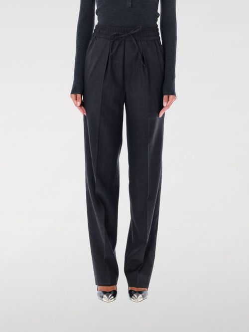 Pants Woman color Charcoal