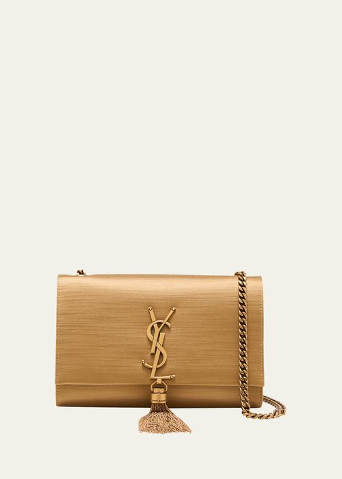 Kate Small Tassel YSL Crossbody Bag in Satin