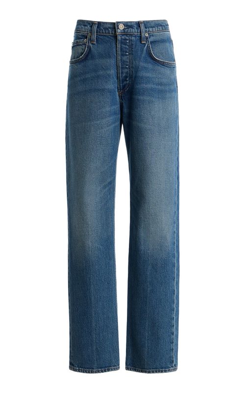 Savannah Stretch Mid-Rise Cigarette Jeans - Moda Operandi