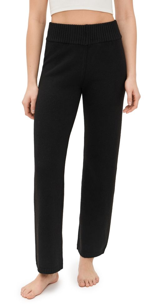 Spice It Up Knit Pants Black