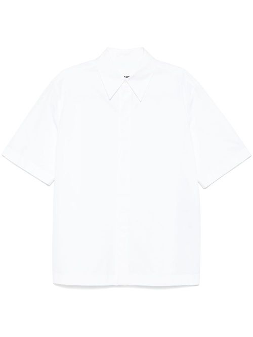 Cotton poplin shirt - White