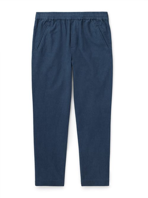 Assembly Straight-Leg Cotton-Moleskin Trousers