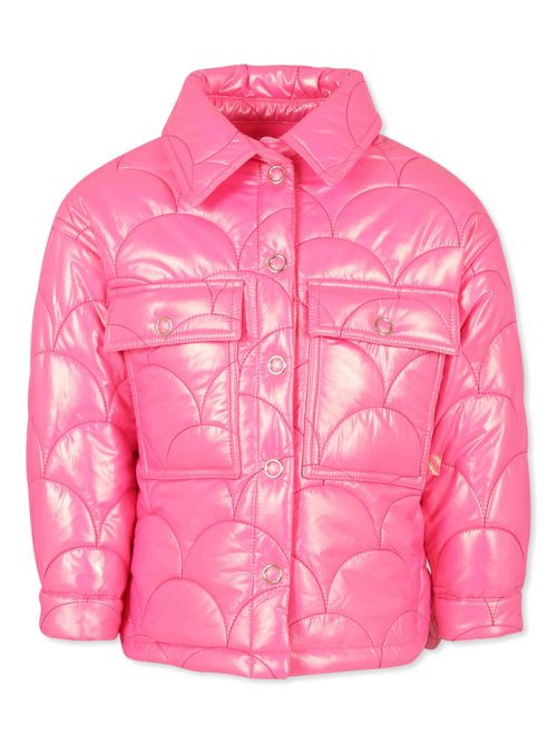 Padded shirt jacket - Pink