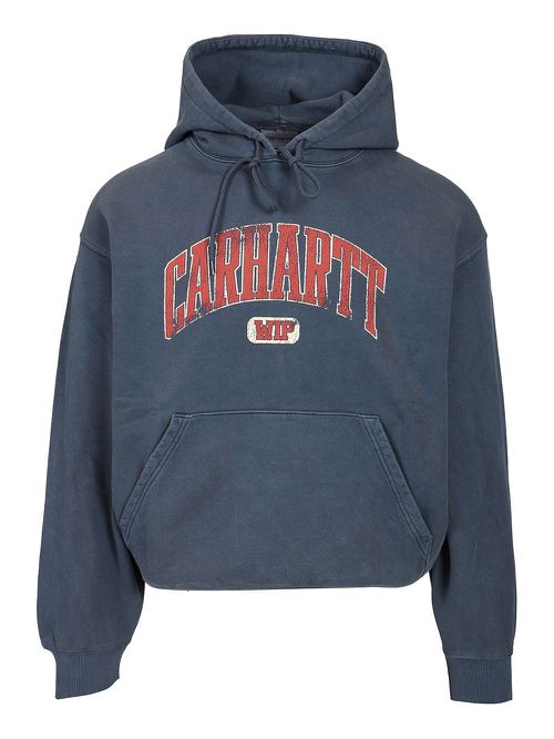 Carhartt Wip - Hooded Library Sweat Sweatshirts Blue