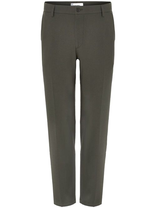 Straight-leg trousers - Green