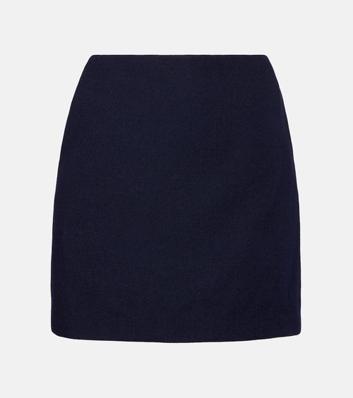 Jeanette virgin wool miniskirt