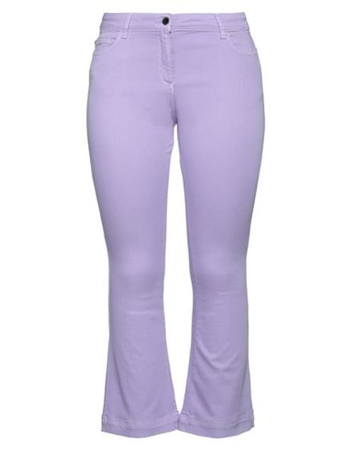 Woman Jeans Lilac Size 26 Cotton, Elastomultiester, Elastane