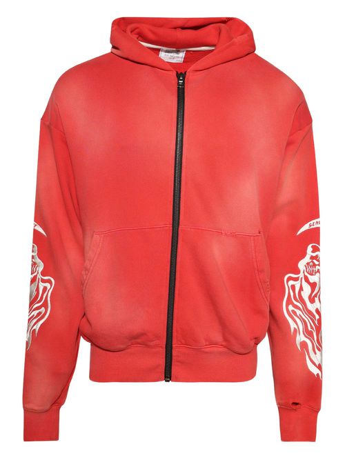 Warren Lotas Serenity Reaper hoodie - Red