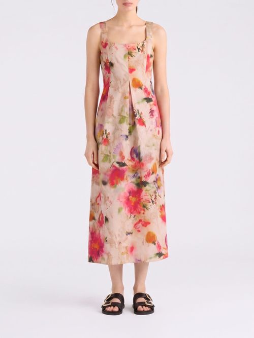 MOMONÌ Dress Woman color Multicolor