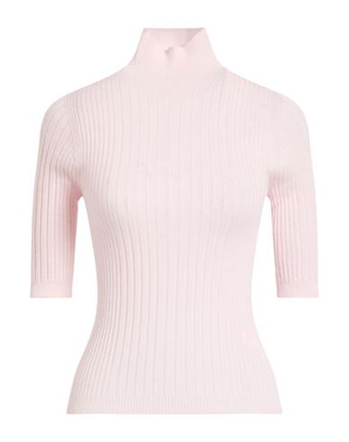 Woman Turtleneck Light pink Size 6 Virgin Wool