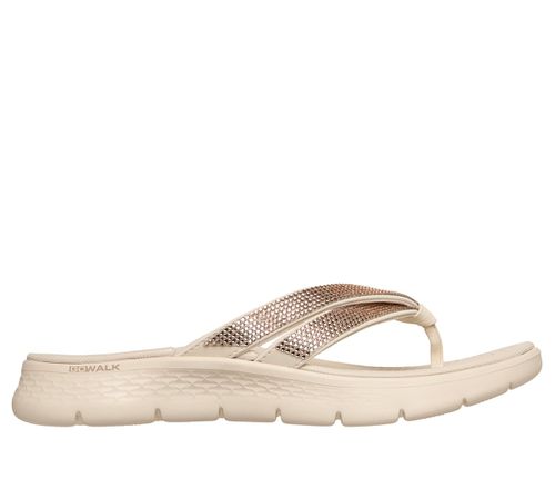 Skechers Women's GO WALK Flex Sandal - Lindsey Sandals in Black, 2 | Synthetic