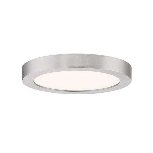 Outskirts 4-Light LED Flush Mount in Brushed Nicke