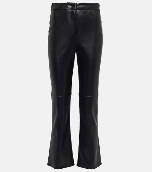 Sublime faux leather flared pants