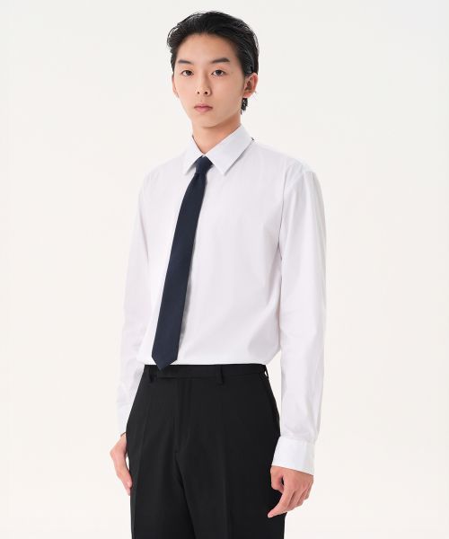 Wool Like Narrow Solid Tie