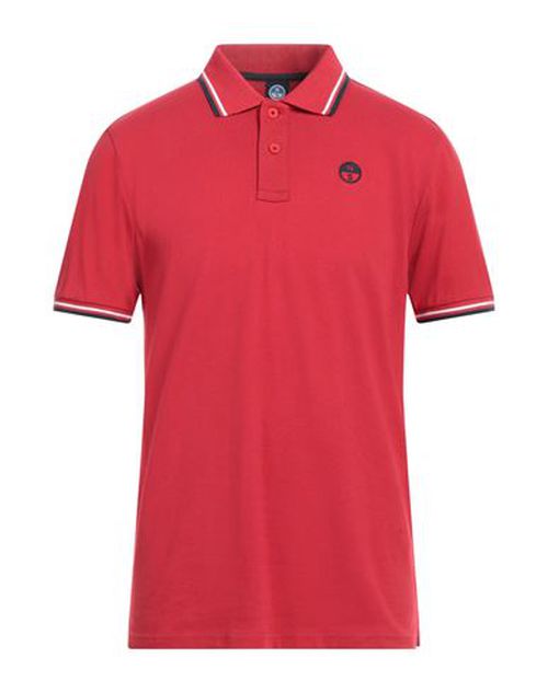 North Sails Man Polo shirt Red Size M Cotton