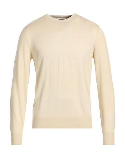 Man Sweater Cream Size M Polyester, Acrylic, Nylon, Merino Wool