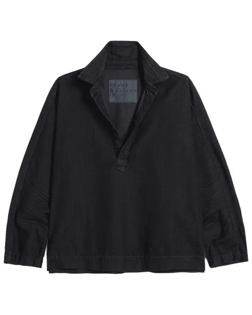 Gabi Popover Shirt Blackout