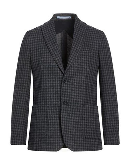 Man Blazer Grey Size 36 Polyester, Viscose, Wool