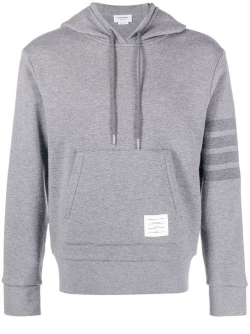 Wool Loopback 4 Bar Hoodie Pullover