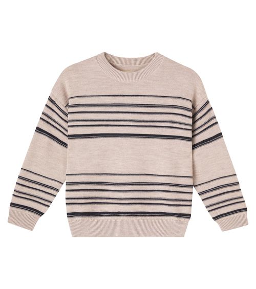 Flores striped wool sweater