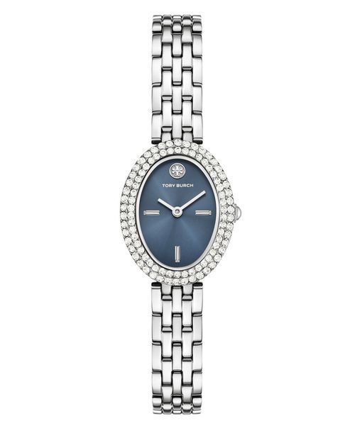 Women's The Oval Quartz Two-Hand Silver Stainless Steel, 28mm - Silver