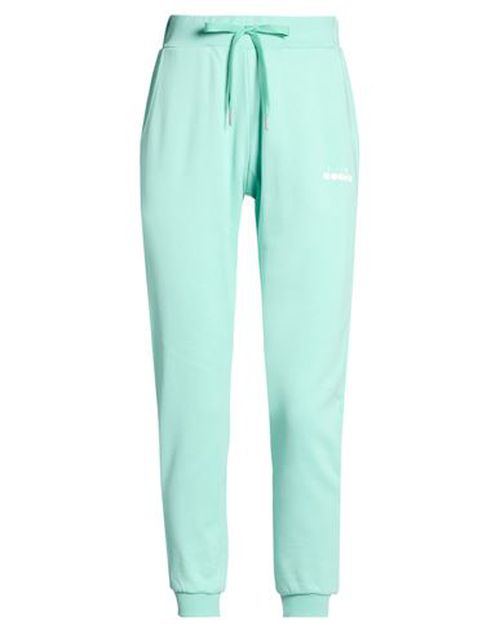 Woman Pants Light green Size M Cotton