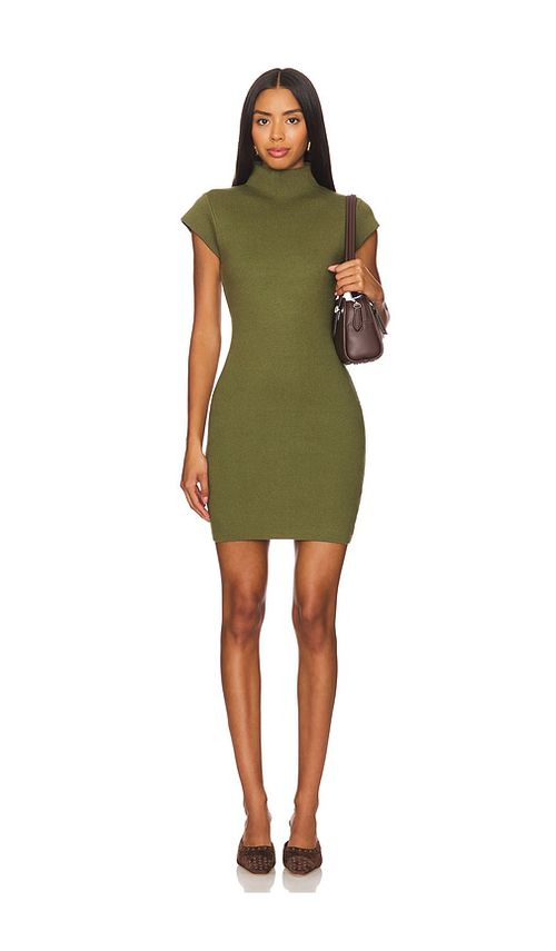 Line & Dot KLEID RUMI MINI in Olive. Größe S. Also in L