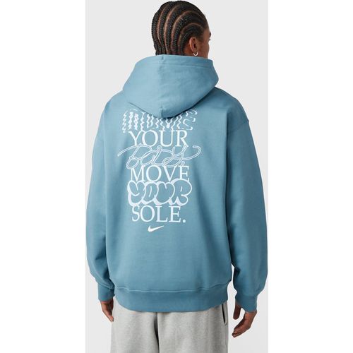Nike Solo Swoosh Graphic Hoodie, Blue