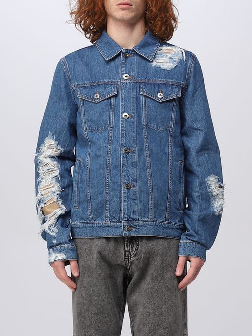 Jacket Men color Denim