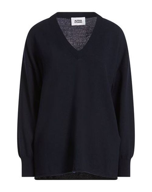 Woman Sweater Midnight blue Size 8 Wool, Cashmere