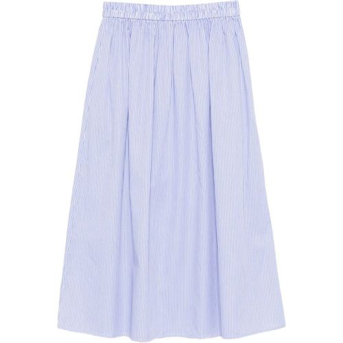 Archivio '67 Striped Cotton Skirt