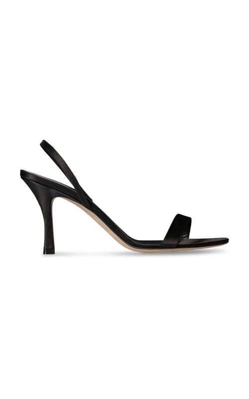 Ella Satin Slingback Sandals - Moda Operandi