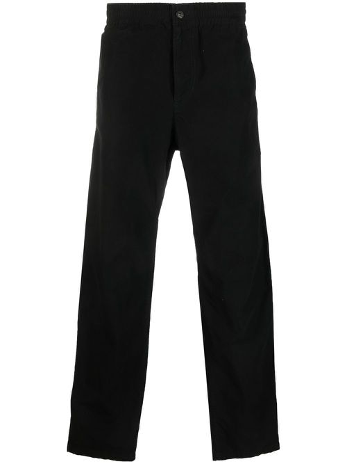 Cotton track pants - Black