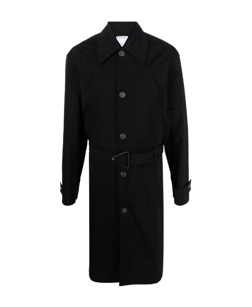 Single-breasted trench coat