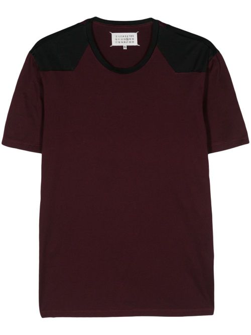 2000s four-stitch-logo T-shirt - Red
