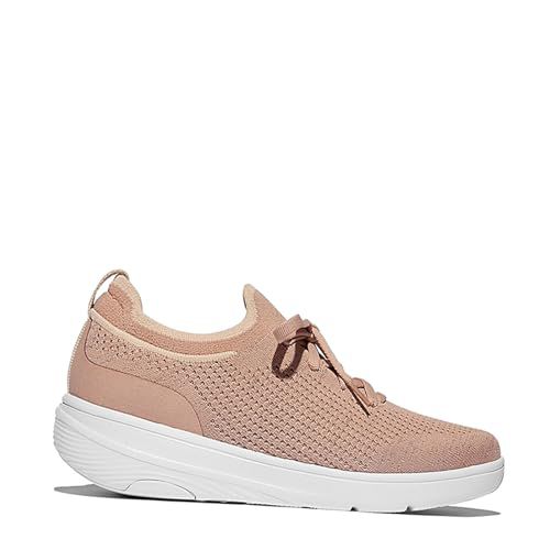 FitFlop Women's Super-Q Knit Slip-On Laced Sneakers