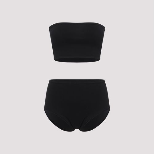 Azzedine Alaïa SECOND-SKIN KNIT LINGERIE SET