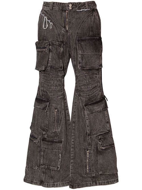 Camping cargo jeans - Grey