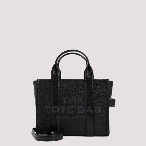The Leather Small Tote Bag Black Cow - Women